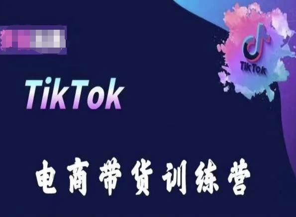 TikTok电商带货训练营，跟随时代潮流，跨境掘金-黑鲨创业网