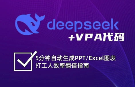 DeepSeek从入门到精通：解锁Excel和VBA高效办公新技能-黑鲨创业网