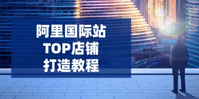 阿里国际站TOP店铺打造教程：涵盖平台到高阶，解决运营难题，提升询盘-黑鲨创业网