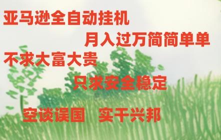 亚马逊全自动浏览挂机，，收益稳定且前景广阔-黑鲨创业网