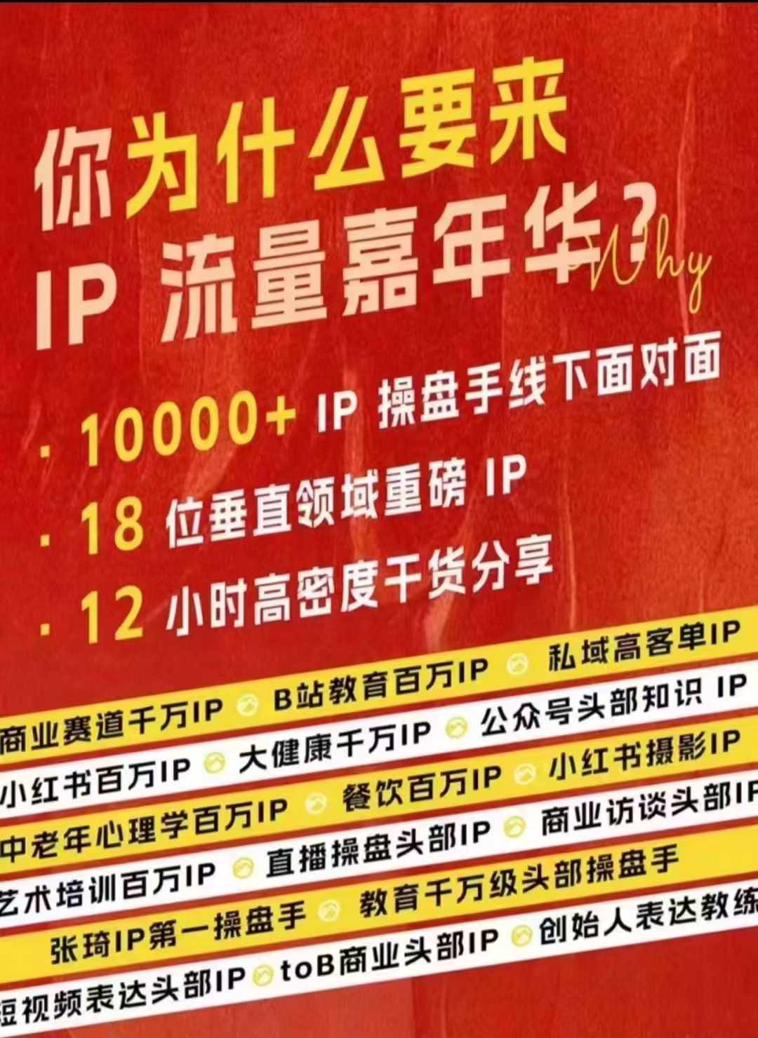 群响IP流量嘉年华，​现场视频+IP江湖2024典藏版PPT-黑鲨创业网